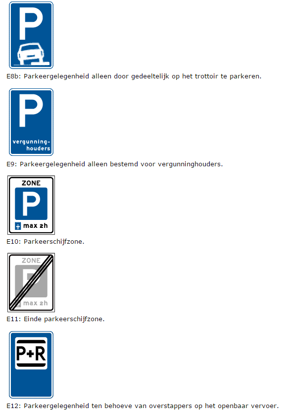 Verkeersborden | Rijbewijs B Theorie NL